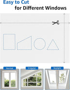 Sumobaby Blackout Curtains for Bedroom 36"x48" Portable No Drill Black Out - Image 4