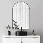 Arched Wall Mirror, Living Room, Hang Vertical or Horizontal by ZMYCZ