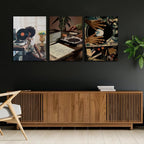 YFvrPt Black Girl Wall Art Decor Modern Black Woman Painting Prints - Image 2