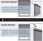 Customize Cordless Roller Shades Blackout Blinds - Image 6