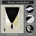 Adhesive 100% Blackout Curtain - Image 6
