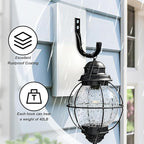 KURUI Metal Wall Hooks for Hanging Heavy Duty, Large Utility J Hooks - Image 6