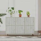 Abyssaly Peel and Stick Wallpaper 17.7" X 118" Thickened White Gray Wood - Image 4