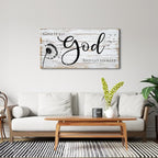 Give it to god and go to sleep Sign Wall Art Christian Bible Verses Wall Decor - Image 2