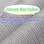 Haimin Grasscloth Wallpaper Textured 24in X 393in Fabric Contact Paper Brown - Image 2