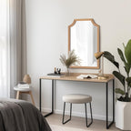 WallBeyond Scalloped Wood Mirror - Image 5