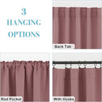 RYB HOME Kitchen Window Curtains - Image 7