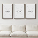Framed Neutral Vintage Landscape Wall Art - Image 4