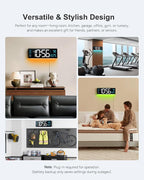 Digital Wall Clock, Wall Clock - Image 7