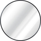 HBCY Creations Round Mirror, Living Room and More, Modern Minimalist Mirror - Image 4