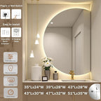 Modern Smart Anti-Fog Bathroom Mirror - Image 2