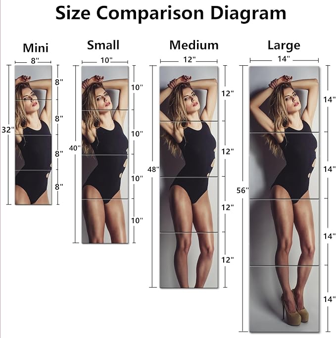 Shatterproof Full Length Mirror Tiles - Image 3