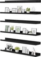 upsimples Floating Shelves for Wall, 47.3 Inch Shelves for Decor Storage Set of by upsimples