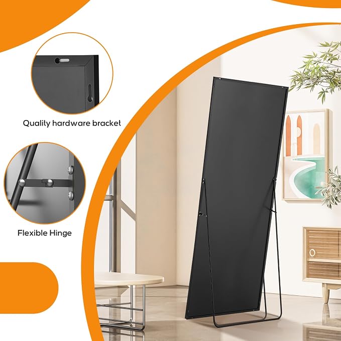 Mirror Full Length, Upgraded 21"x64" Body Wall Mirrors - Image 6