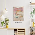 Abstract Modern Watercolor Painting Wall Art Trendy Vibrant Pastel Posters - Image 7