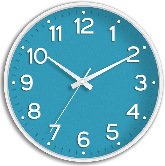 Roymnie Wall Clock, Silent Wall Clocks Battery Operated 8 Inch-Modern Non by Unknown
