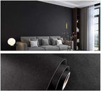 Yancorp 24"x120"Matte Black Contact Paper Peel and Stick Wallpaper Solid Teal - Image 3