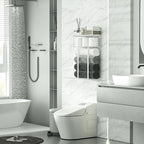 Towel Racks for Bathroom, Bathroom Shelf Over Toilet, Floating Shelves - Image 2