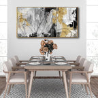 YJYart Abstract Wall Art Office Decor Gold Wall Decor - Image 7
