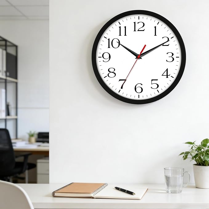 DAXSMY 12 Inch Wall Clock - Image 7