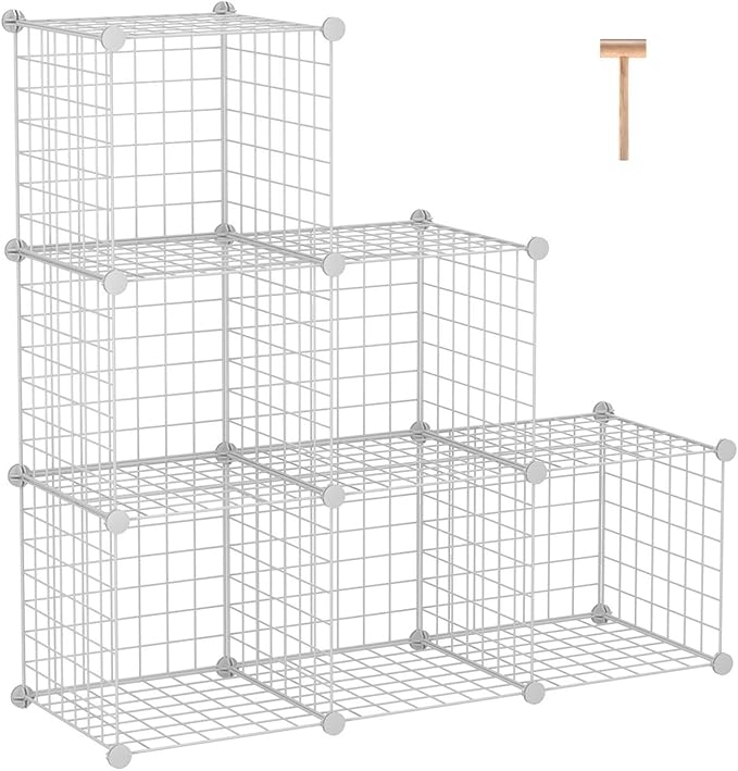 C&AHOME Wire Cube Storage, 6 by CAHOME