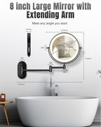 Wall Mounted Makeup Mirror - Image 6