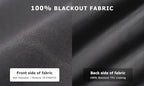 LazBlinds 100% Blackout Roller Shades, No Tools No Drill Cordless Blinds - Image 2