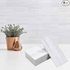 StyloVue 4 Pieces Peel and Stick Backsplash by StyloVue