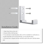 OHIYO 4pcs Folding Coat Hooks Heavy Duty Wall Hooks - Image 7