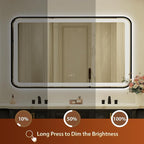 36x60 Inch LED Bathroom Mirror - Image 3