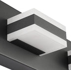 SOLFART Black Bathroom Light Fixtures 4 Lights Bathroom Vanity Light LED - Image 6