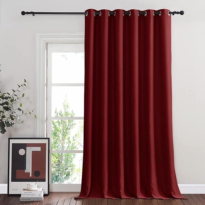 NICETOWN French Door Curtain for Window Extra Long & Wide, Grommet Thermal by NICETOWN