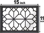 Wocred Set of 2 Rectangular Wall Mirror, Gorgeous Rustic Farmhouse Accent Mirror - Image 7