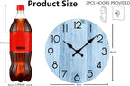 Wall Clock, Modern Wall Clocks Battery Operated, Silent Non Ticking Clock - Image 3