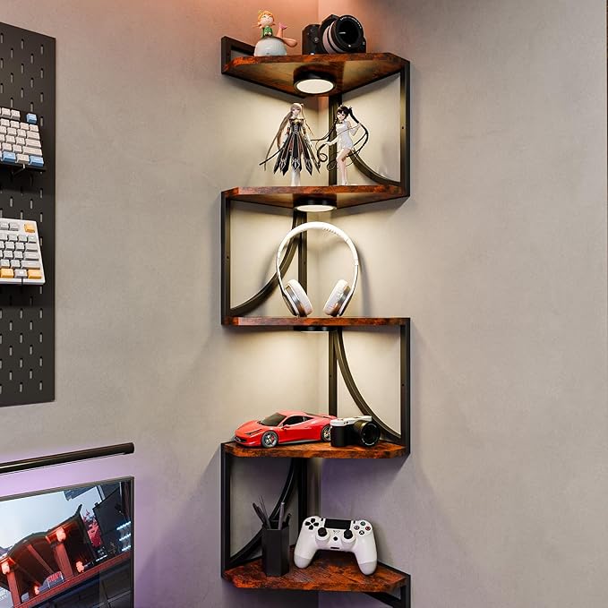 HAAYOT Corner Shelf Wall Mounted - Image 6