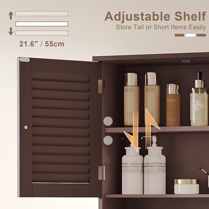 ChooChoo Bathroom Wall Cabinet - Image 5