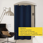 NICETOWN Doorway Curtain Room Divider Drape Screen Partitions, Vertical Blind - Image 8