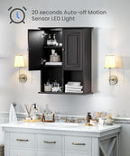 HAIOOU Bathroom Wall Cabinet - Image 4