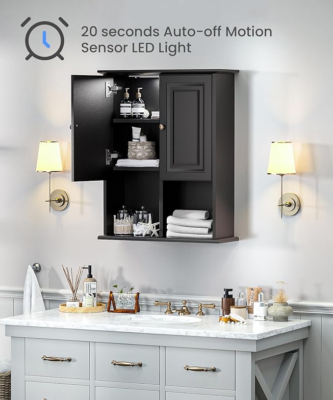 HAIOOU Bathroom Wall Cabinet - Image 4
