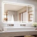 55" x 36" Led Bathroom Mirror by Lmsedf