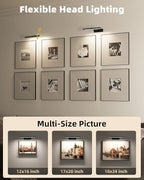 EZVALO Picture Light for Wall, Magnetic LED Art Painting Light - Image 6