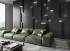 Abyssaly Black Silk Wallpaper Peel and Stick Embossed Self Adhesive Black - Image 4