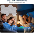 12 Pack Hexagon Acoustic Panels, Self-Adhesive Acoustic Wall Panels - Image 3