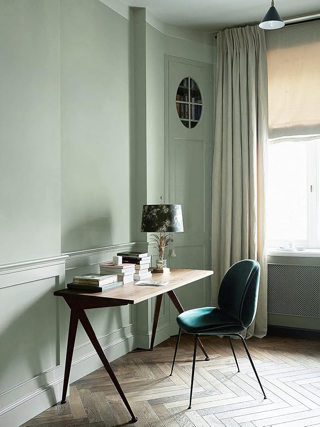 Dimoon 590''x23.6'' Green Peel and Stick Wallpaper Contact Paper Modern Self - Image 9