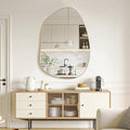 Irregular Wall Mirror Asymmetrical Mirror, Decorative Modern Mirror, Tempered by BOMINICA