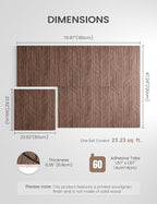 Fluxynara Large Felt Bulletin Board, Cork Board Alternative 70.87'' x 47.24'' - Image 2