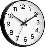 Roymnie Wall Clock 12 Inch Silent Wall Clocks Battery Operated-Modern Non - Image 8