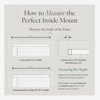 CHICOLOGY Cordless Mini Blinds for Indoor Windows, 34.5" W x 36" H, Light - Image 8