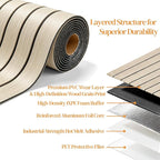 VEELIKE Coastal Oak Wood Slat Wall Panels Peel and Stick Wood Panels - Image 7