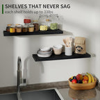Marsmiles Wood Floating Shelves - Image 5